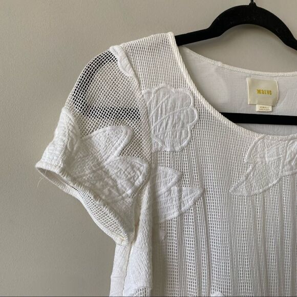 Anthro-maeve “Orchard” Beach Cotton Mini Dress - Picture 5 of 14